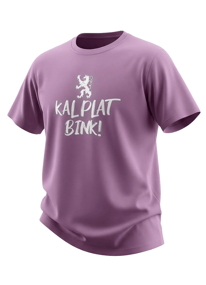 Wiesse Oet Zuus T shirt, Kal plat bink